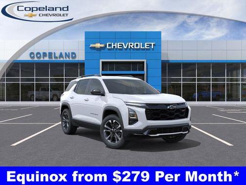 Polar White Tricoat 2026 Chevrolet Equinox AWD RS