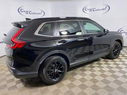 Crystal Black Pearl 2025 Honda CR-V Hybrid Sport AWD