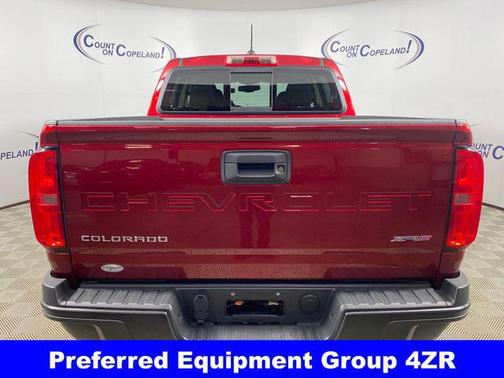 Cherry Red Tintcoat 2021 Chevrolet Colorado ZR2