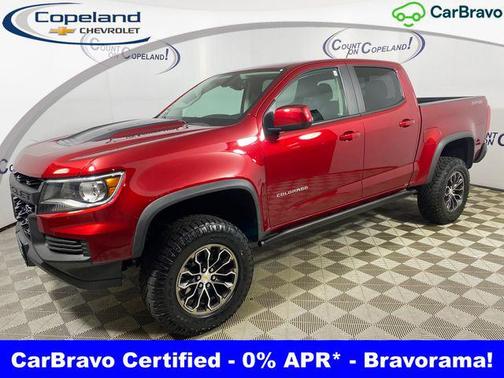 Cherry Red Tintcoat 2021 Chevrolet Colorado ZR2