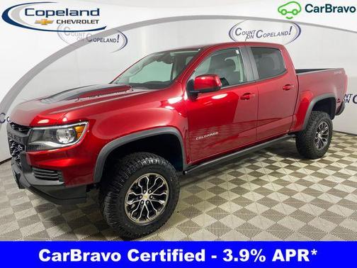Cherry Red Tintcoat 2021 Chevrolet Colorado ZR2