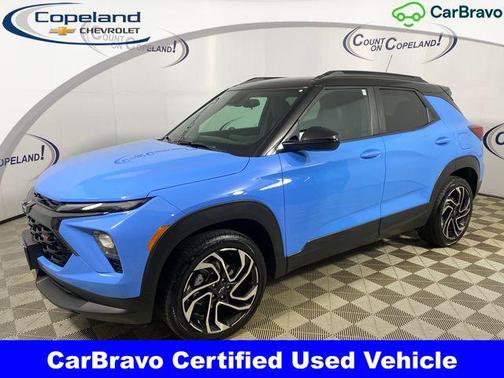 Fountain Blue 2024 Chevrolet Trailblazer RS