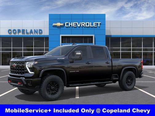 Black 2026 Chevrolet Silverado 2500 Crew Cab, Standard Bed, XR2, 4WD