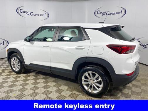 Summit White 2024 Chevrolet Trailblazer LS