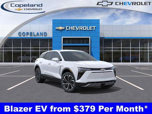 Summit White 2026 Chevrolet Blazer EV AWD LT
