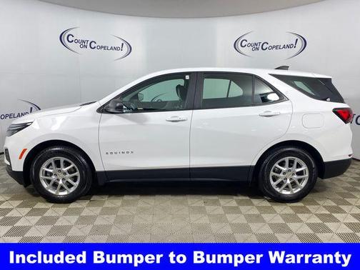 Summit White 2023 Chevrolet Equinox LS