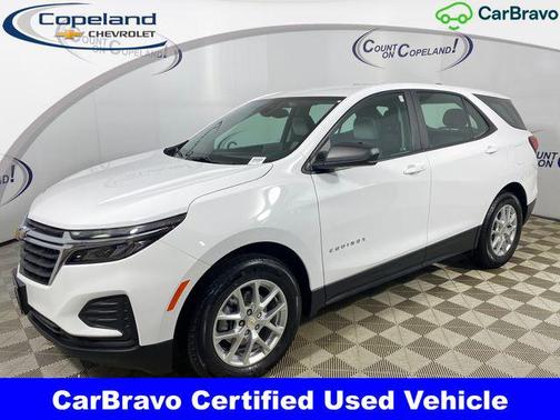 Summit White 2023 Chevrolet Equinox LS