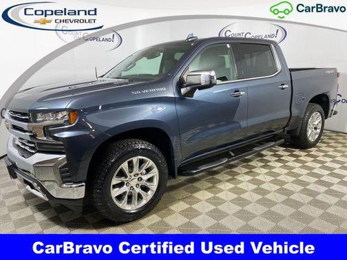 Shadow Gray Metallic 2021 Chevrolet Silverado 1500 LTZ