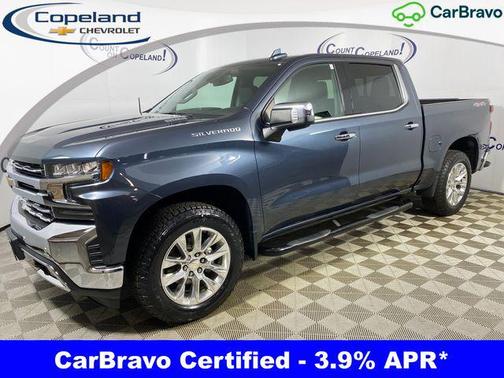 Shadow Gray Metallic 2021 Chevrolet Silverado 1500 LTZ