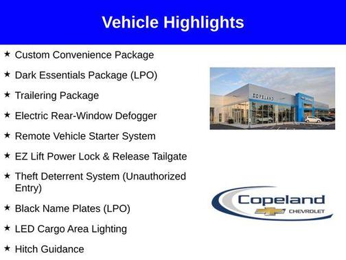 2026 Chevrolet Silverado 1500 Custom Trail Boss