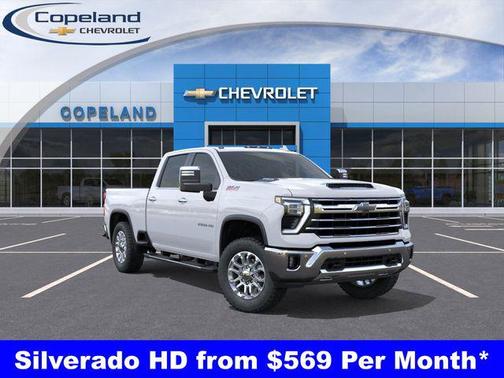 Summit White 2026 Chevrolet Silverado 2500 LTZ