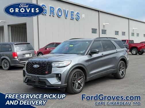 CARBONIZED GRAY METALLIC 2025 Ford Explorer ST