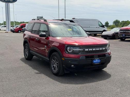 RUBY RED METALLIC TC 2025 Ford Bronco Sport BIG BEND