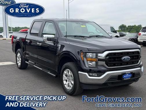 AGATE BLACK METALLIC 2023 Ford F-150 XLT