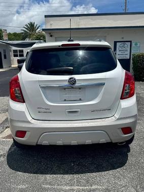 White Pearl Tri-Coat 2015 Buick Encore Leather
