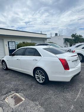 Crystal White Tri-Coat 2019 Cadillac CTS 2.0L Turbo Luxury