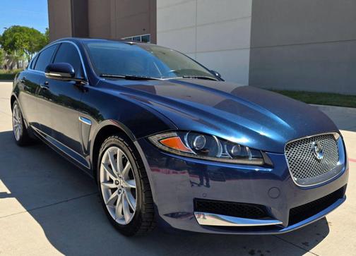 Blue 2013 Jaguar XF I4 T