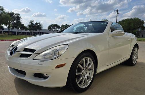 Alabaster White 2006 Mercedes-Benz SLK-Class SLK350 Roadster
