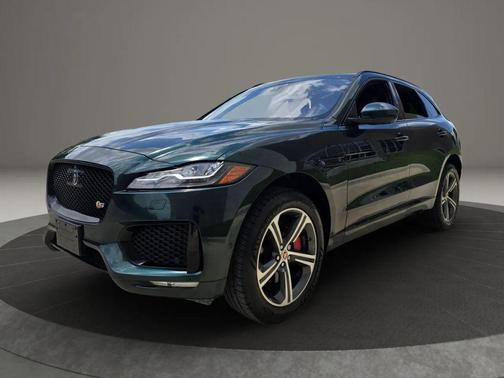 British Racing Green Metallic 2017 Jaguar F-PACE S