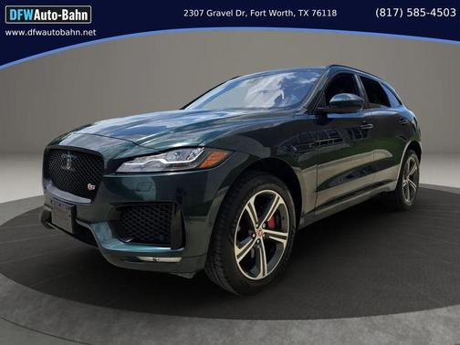 British Racing Green Metallic 2017 Jaguar F-PACE S