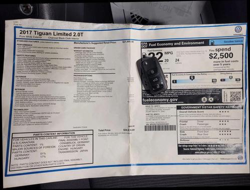 2017 Volkswagen Tiguan 2.0T Sport