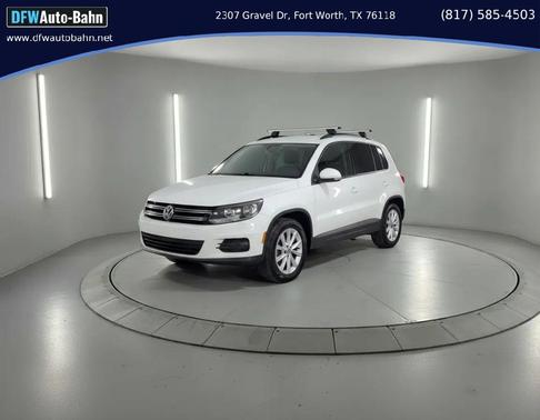 Pure White 2017 Volkswagen Tiguan 2.0T Sport SUV