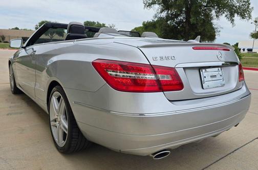 Silver 2012 Mercedes-Benz E-Class E 350 Convertible 2D