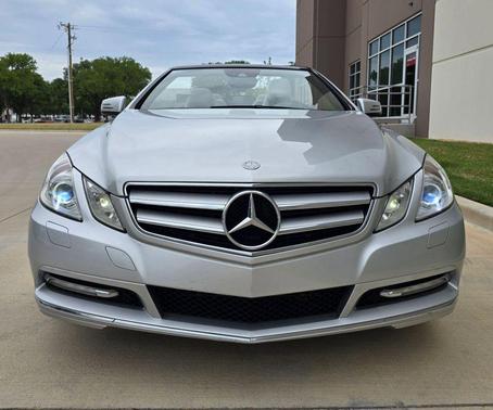Silver 2012 Mercedes-Benz E-Class E 350 Convertible 2D