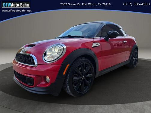 Chili Red 2013 MINI Coupe Cooper S
