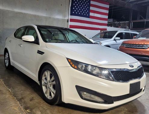 Snow White Pearl 2013 Kia Optima EX