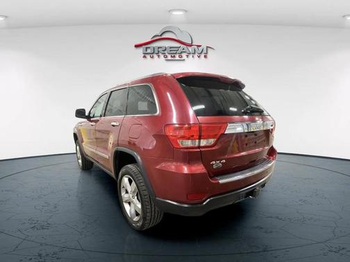 Brilliant Black Crystal Pearlcoat 2012 Jeep Grand Cherokee Overland
