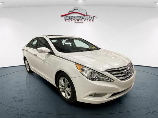 Pearl White 2011 Hyundai SONATA Ltd