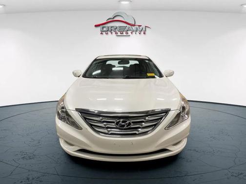 Pearl White 2011 Hyundai SONATA Ltd