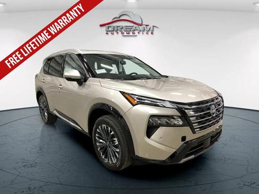 Champagne Silver Metallic 2026 Nissan Rogue Platinum