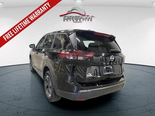Super Black 2025 Nissan Rogue SV