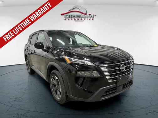 Super Black 2025 Nissan Rogue SV