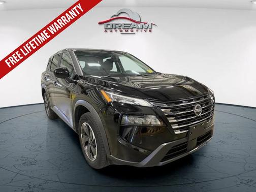 Super Black 2025 Nissan Rogue SV