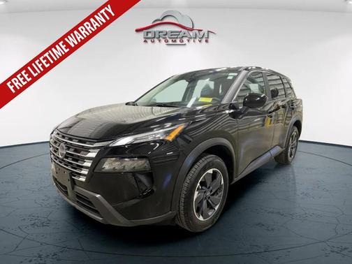 Super Black 2025 Nissan Rogue SV