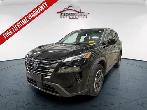 Super Black 2025 Nissan Rogue SV