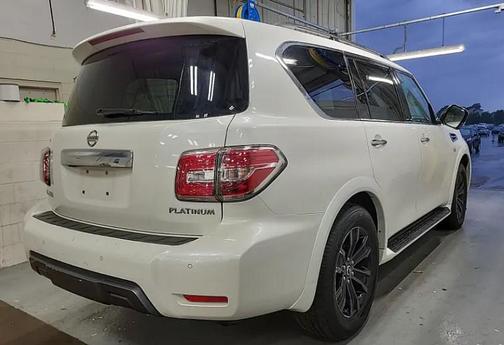 Pearl White Tricoat 2019 Nissan Armada Platinum