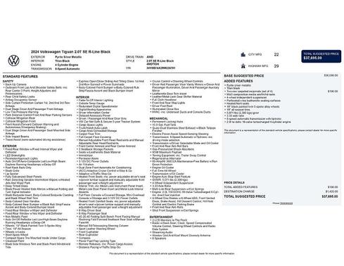 Pyrite Silver Metallic 2024 Volkswagen Tiguan 2.0T SE R-Line Black 4MOTION