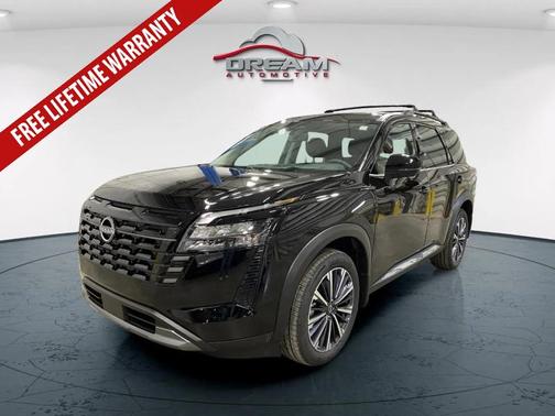 Super Black 2026 Nissan Pathfinder Platinum
