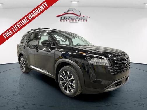 Super Black 2026 Nissan Pathfinder Platinum