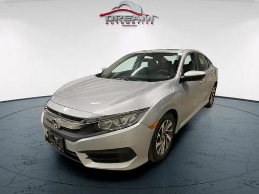 Lunar Silver Metallic 2016 Honda Civic EX