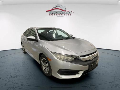Lunar Silver Metallic 2016 Honda Civic EX