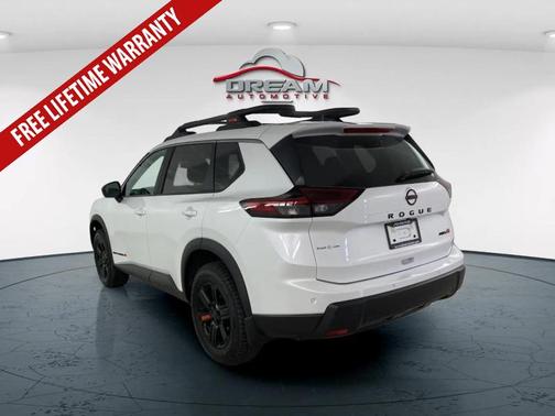 Everest White Pearl Tricoat 2026 Nissan Rogue Rock Creek