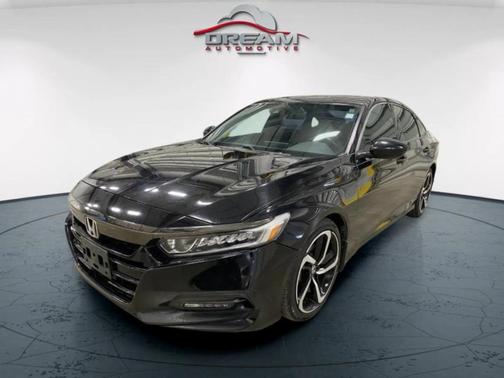 Crystal Black Pearl 2018 Honda Accord Sport 2.0T