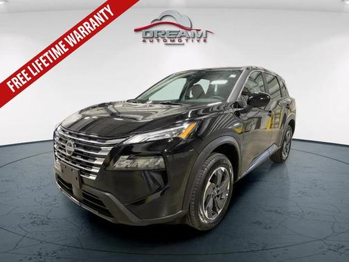 Super Black 2025 Nissan Rogue SV