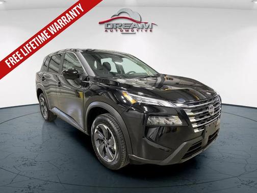 Super Black 2025 Nissan Rogue SV