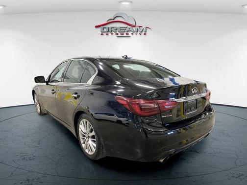Black Obsidian 2022 INFINITI Q50 3.0t LUXE